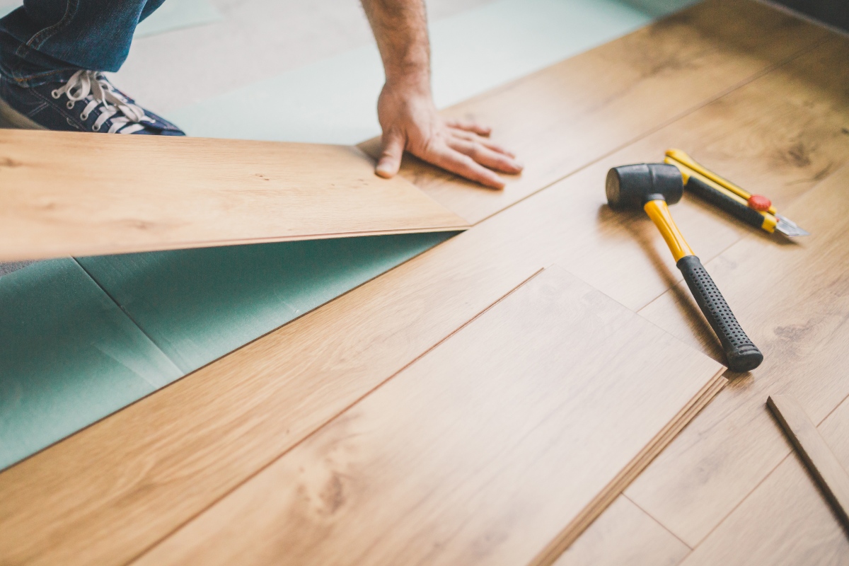 Should you renovate before you sell your house? A new hardwood floor like this could help sell your home but is it worth it?