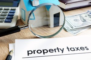 A homeowner is calculating their property taxes in Polk County, MO